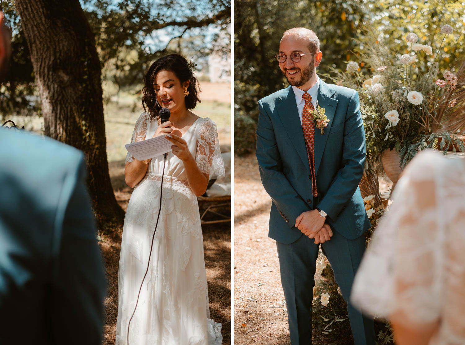Mariage en extérieur franco-marocain Chateau Pordor Avessac