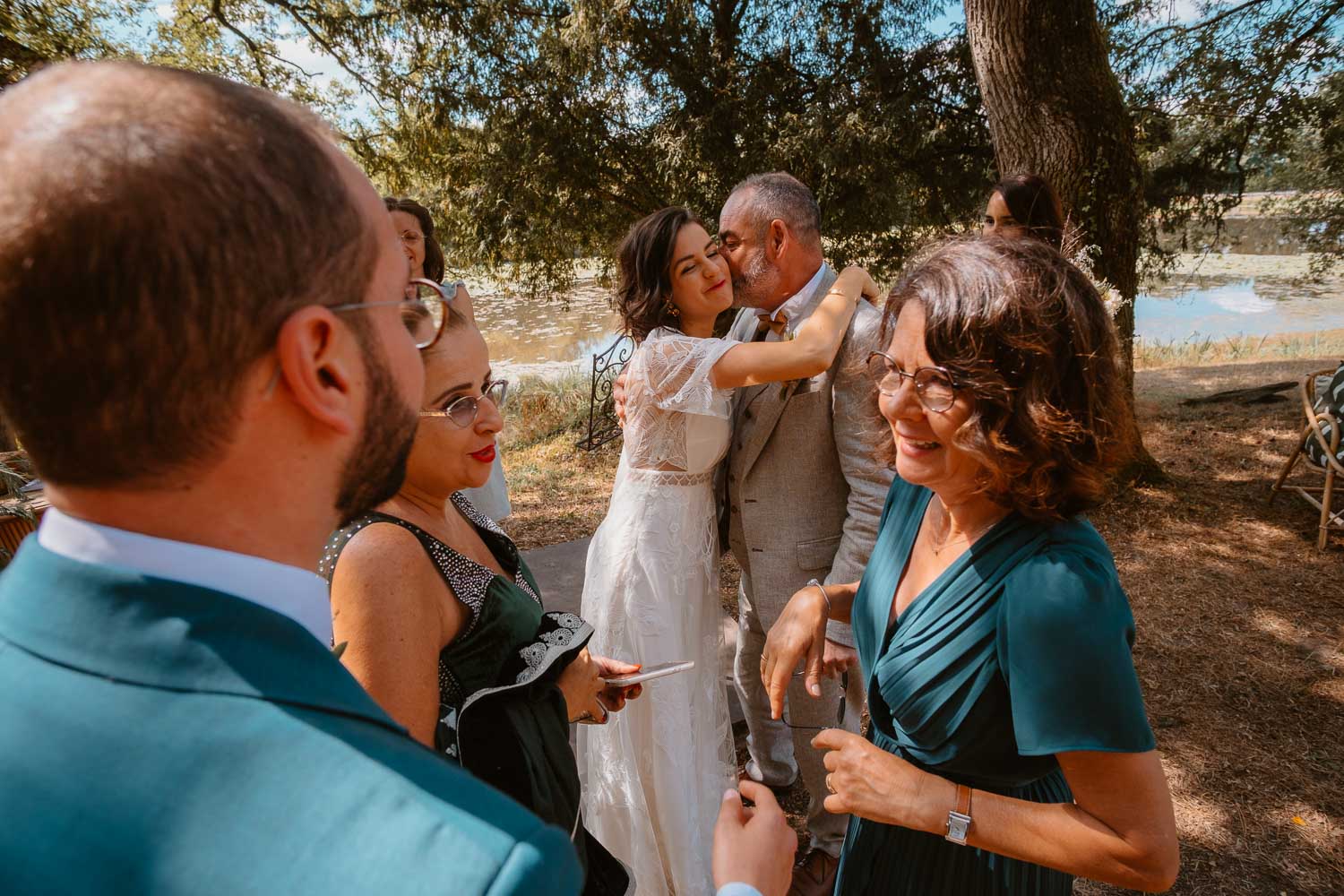 Joie et bonheur sur un mariage franco-marocain au Chateau Pordor Avessac