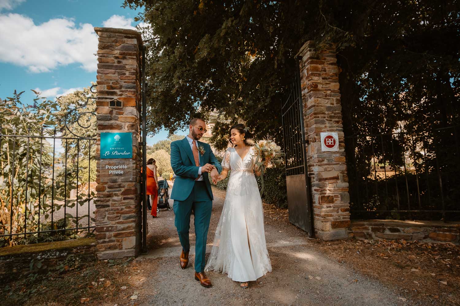 Cocktail sur un mariage français-marocain près de Nantes