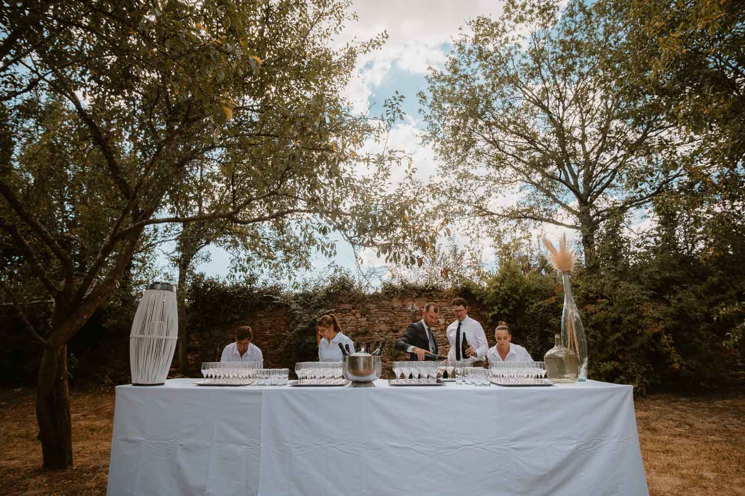 Mariage d’été au chateau du pordor à Avessac