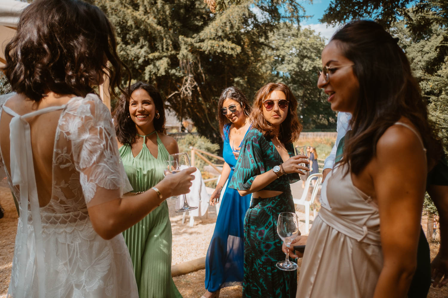 Mariage d’été au chateau du pordor à Avessac