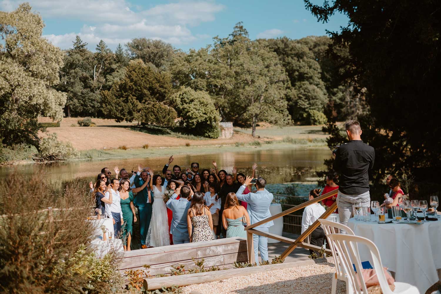 Mariage d’été au chateau du pordor à Avessac