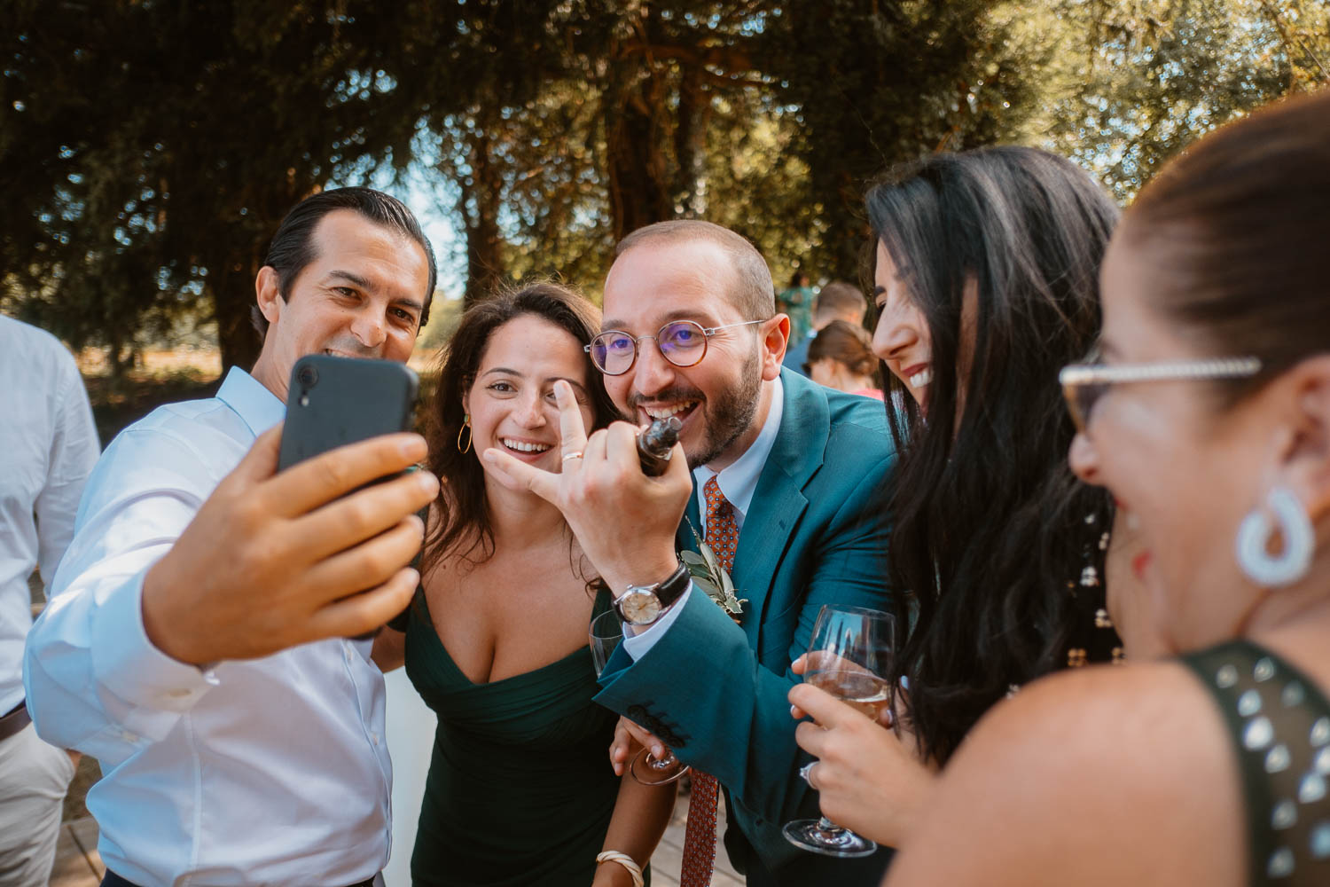 Cocktail sur un mariage français-marocain près de Nantes