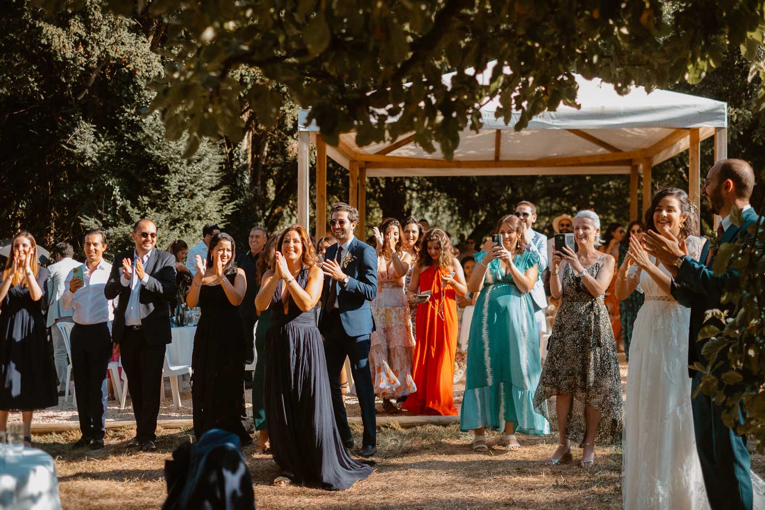 Musique traditionnelle marocaine sur un cocktail au chateau du pordor à Avessac
