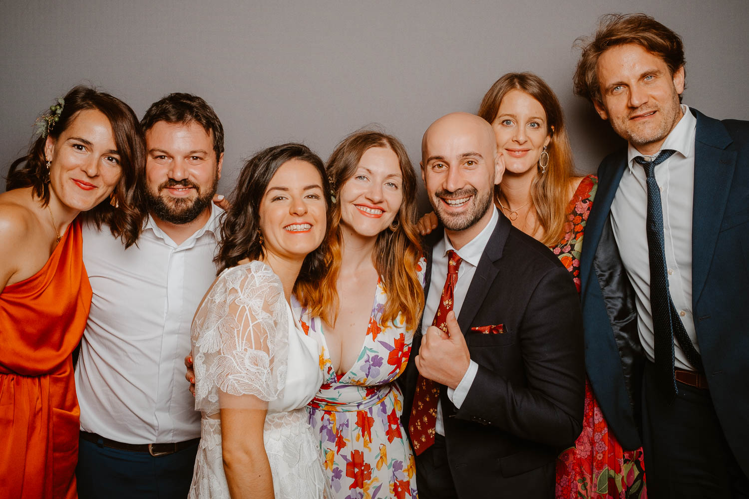 Studio Photo Booth sur un mariage franco-marocain au chateau du Pordor à Avessac