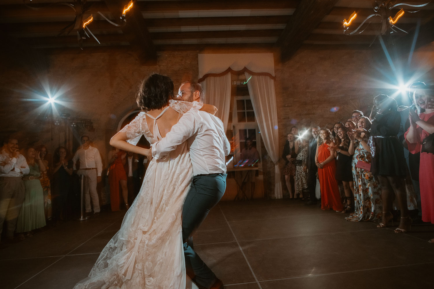 Ouverture de Bal sur un mariage franco-marocain au chateau du Pordor à Avessac