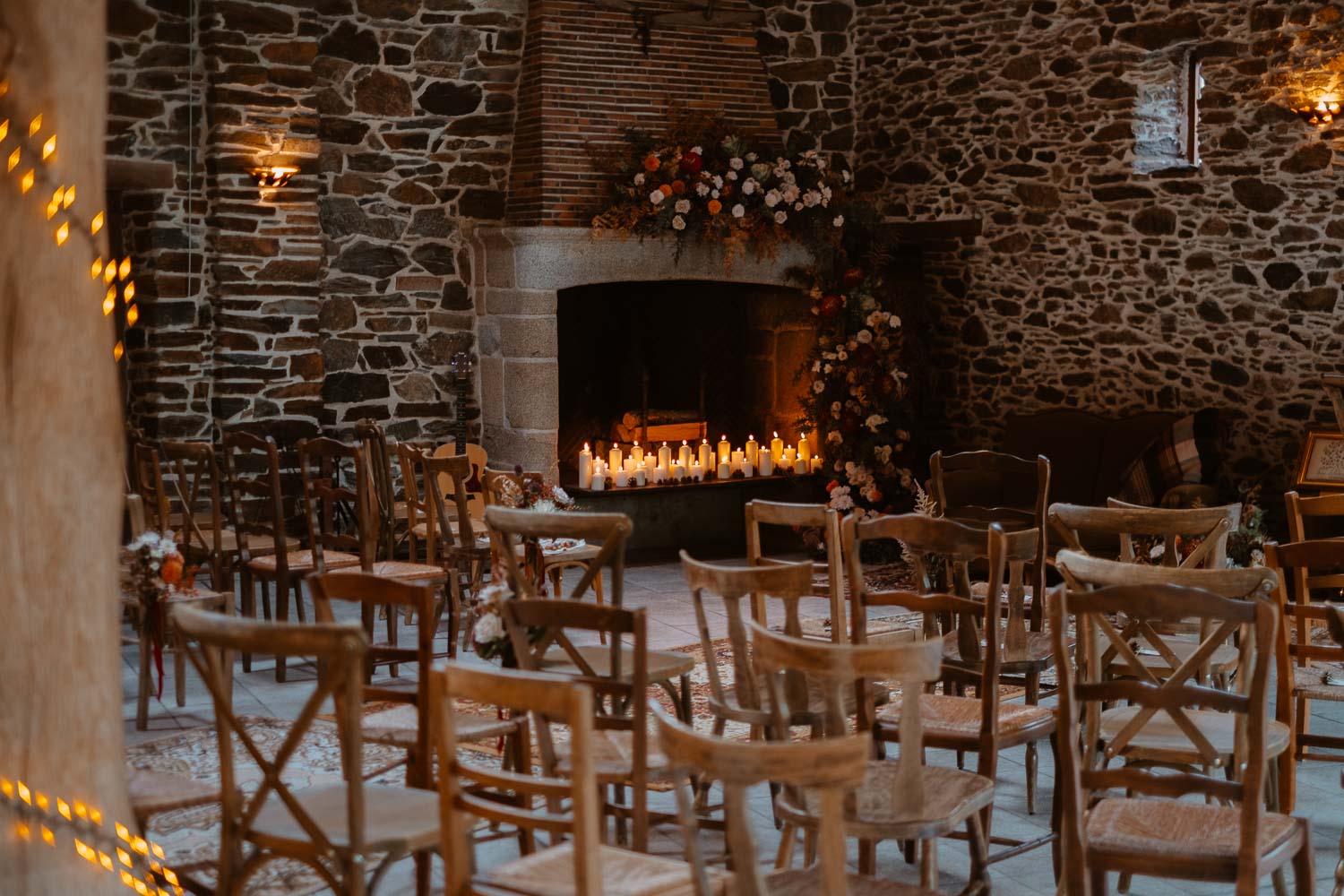Ambiance chalereuse sur un mariage empli de contes et de merveilles