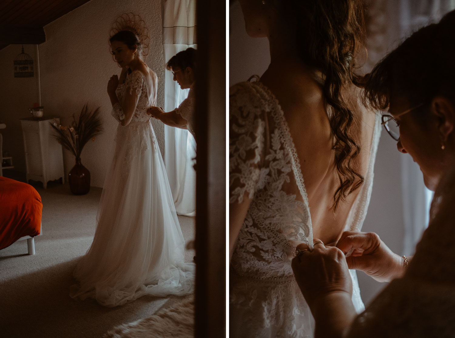 Préparatifs Femme Mariée style princesse conte de fée