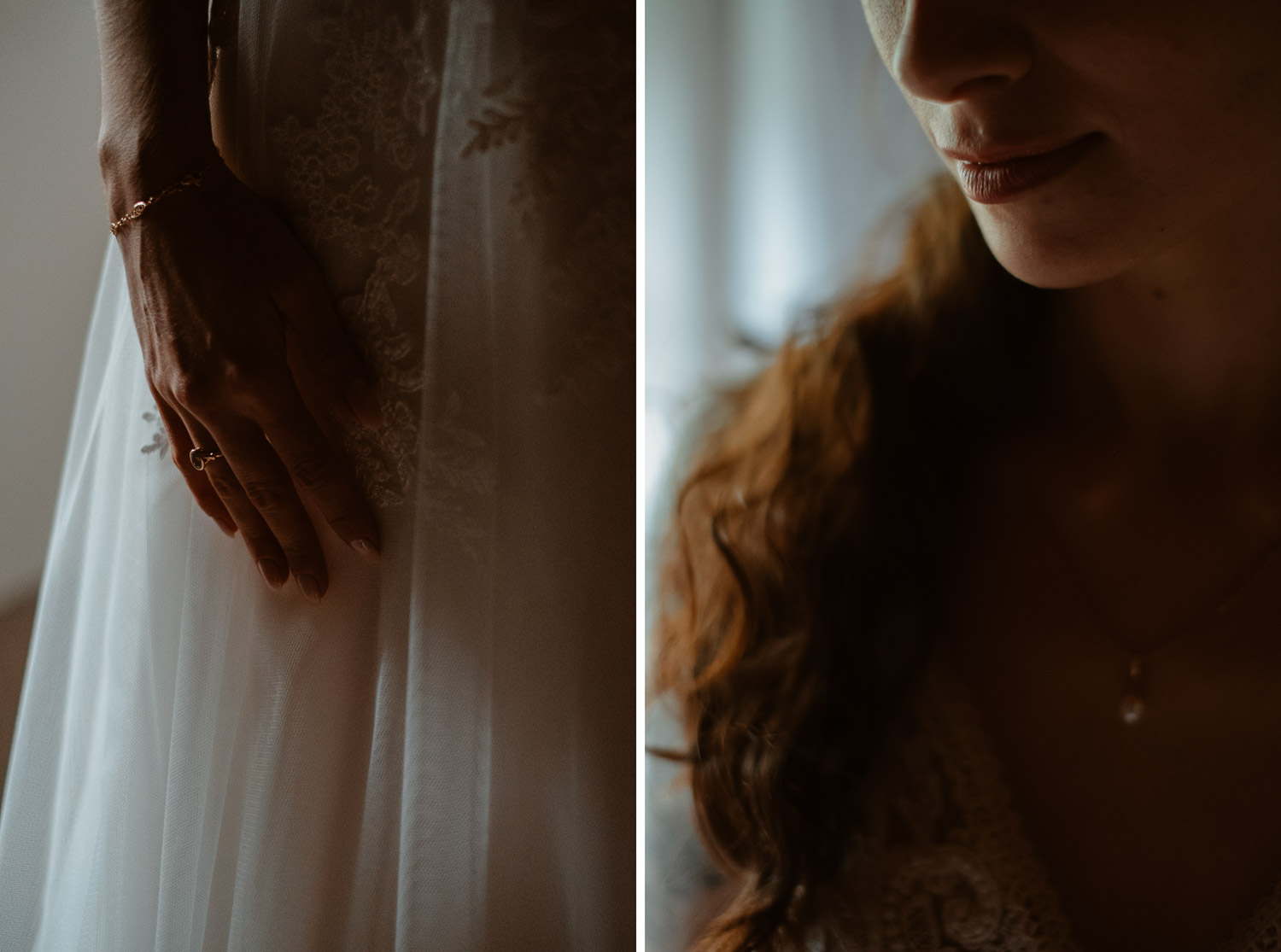 Habillage mariée style princesse fée