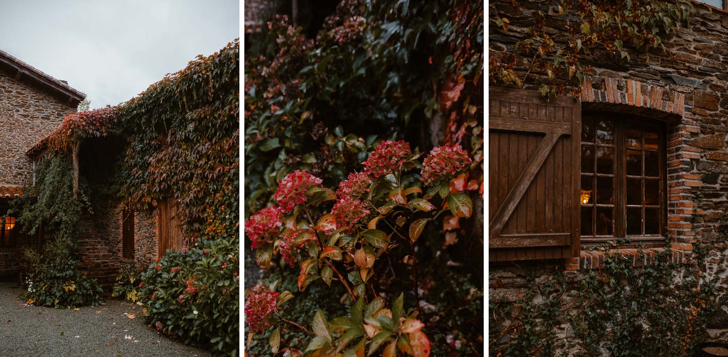 Photographies moody sous la pluie du Domaine du Moulin Neuf dans les Mauges