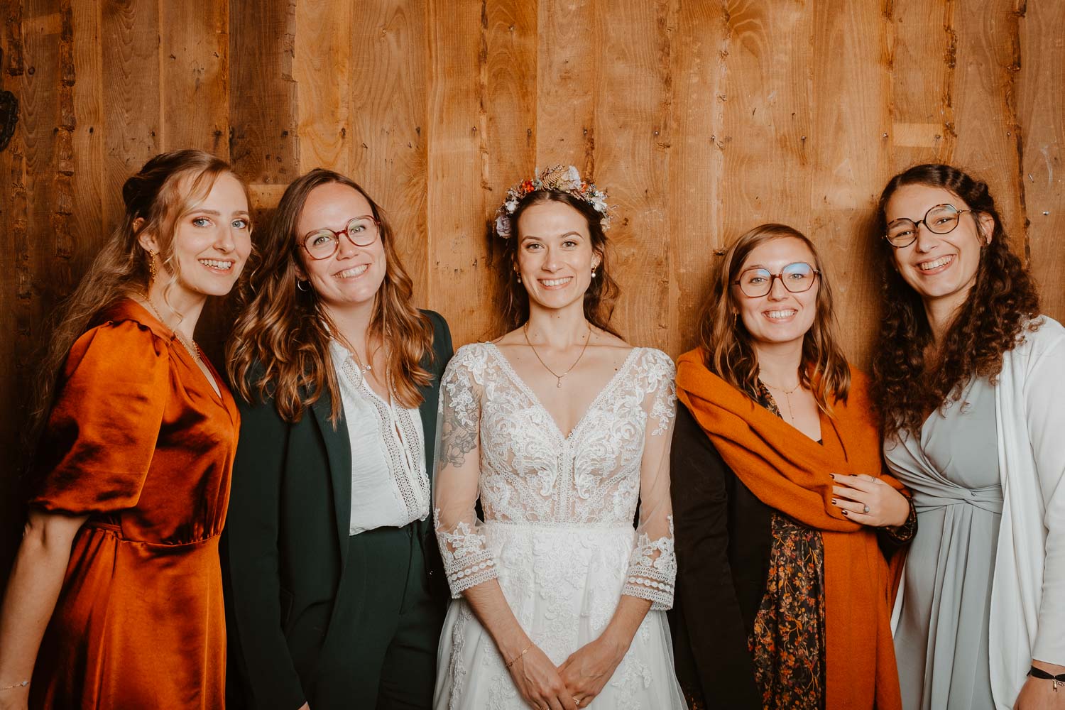 Studio Photo Booth sur un mariage d’automne au domaine du Moulin Neuf