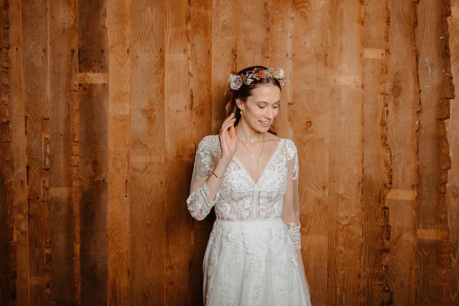 Photographie extraite d’un studio Photo Booth sur un mariage d’automne
