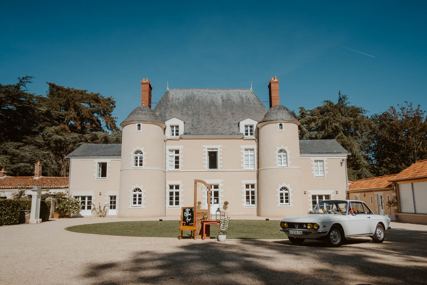 photographe mariage Nantes — reportage Domaine de la Mazure Chapelle Basse Mer