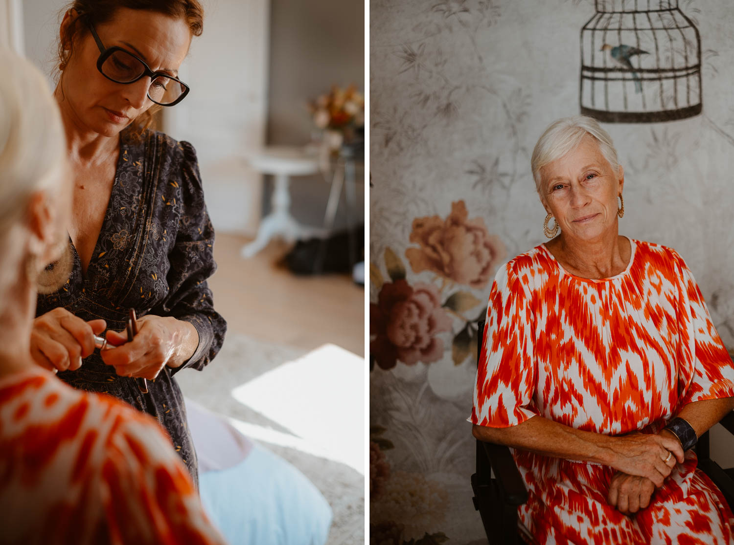 reportage photo préparatifs mariage Nantes — Domaine de la Mazure Chapelle Basse Mer