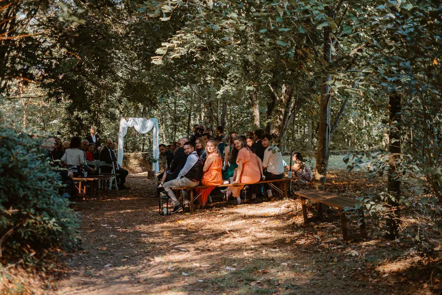 reportage photo mariage lifestyle cérémonie laïque — Domaine de la Mazure Chapelle Basse Mer