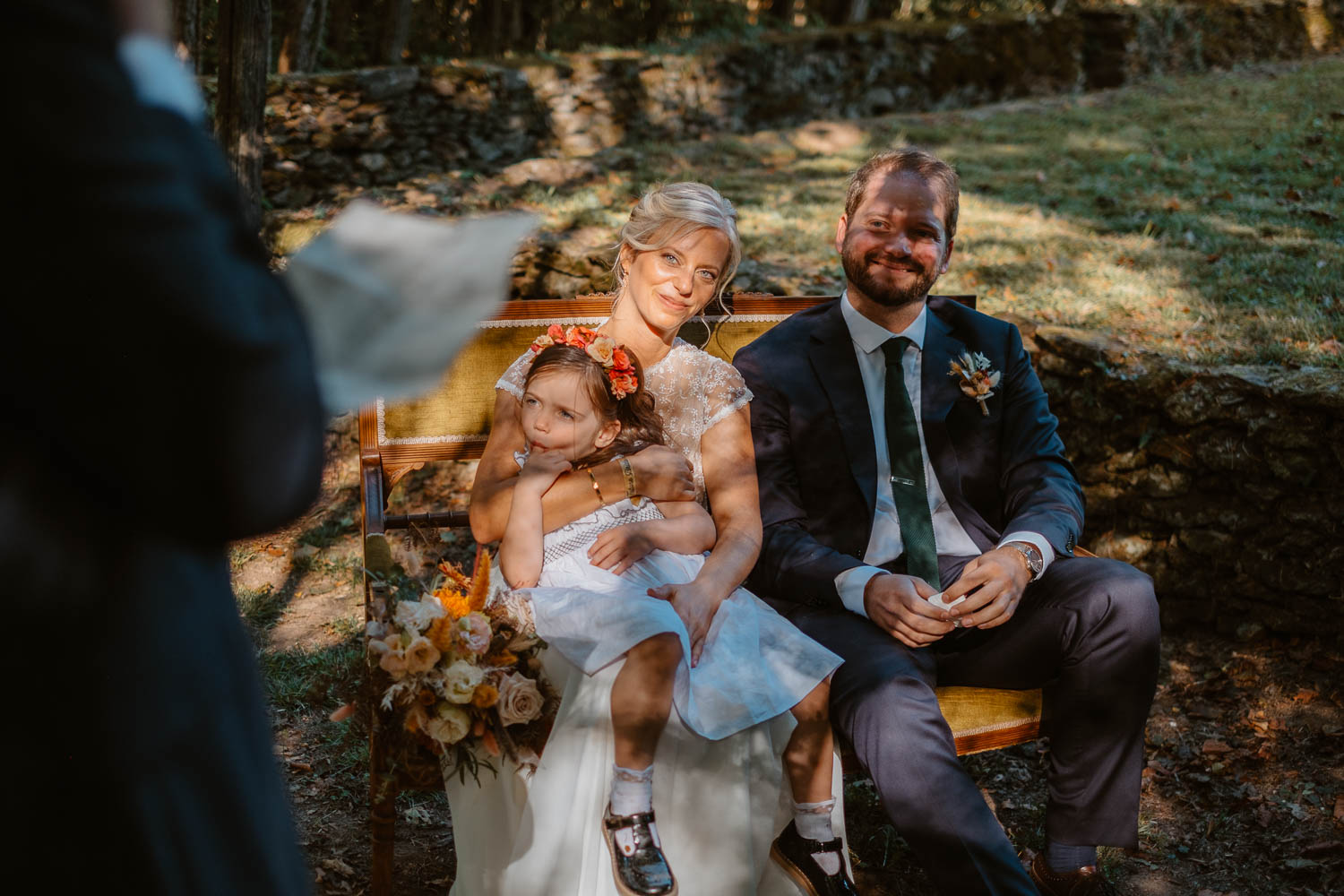 reportage photo mariage lifestyle cérémonie laïque — Domaine de la Mazure Chapelle Basse Mer