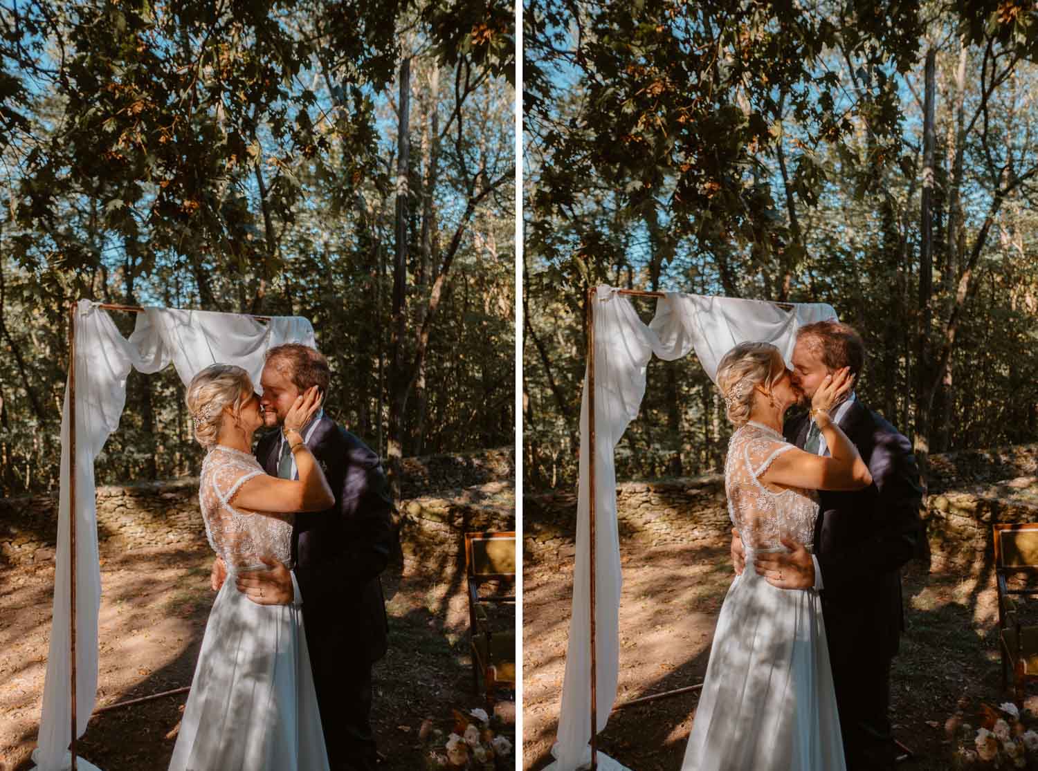 reportage photo mariage lifestyle cérémonie laïque — Domaine de la Mazure Chapelle Basse Mer