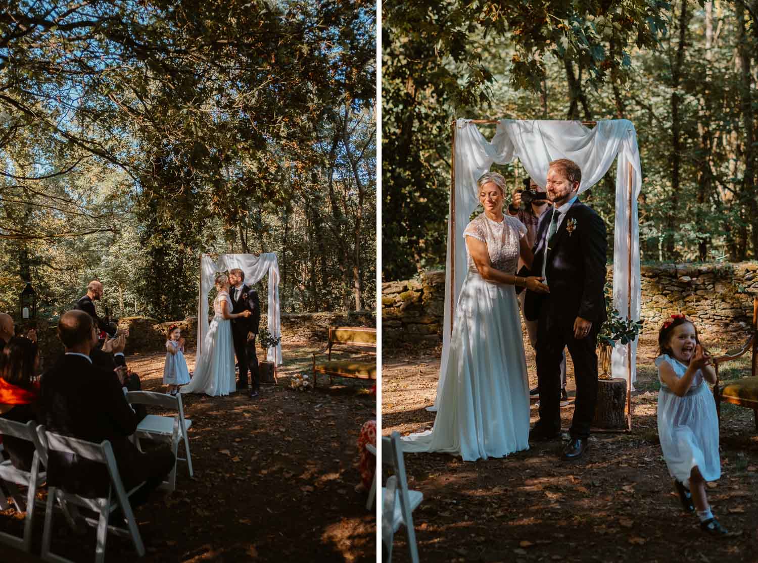 reportage photo mariage lifestyle cérémonie laïque — Domaine de la Mazure Chapelle Basse Mer