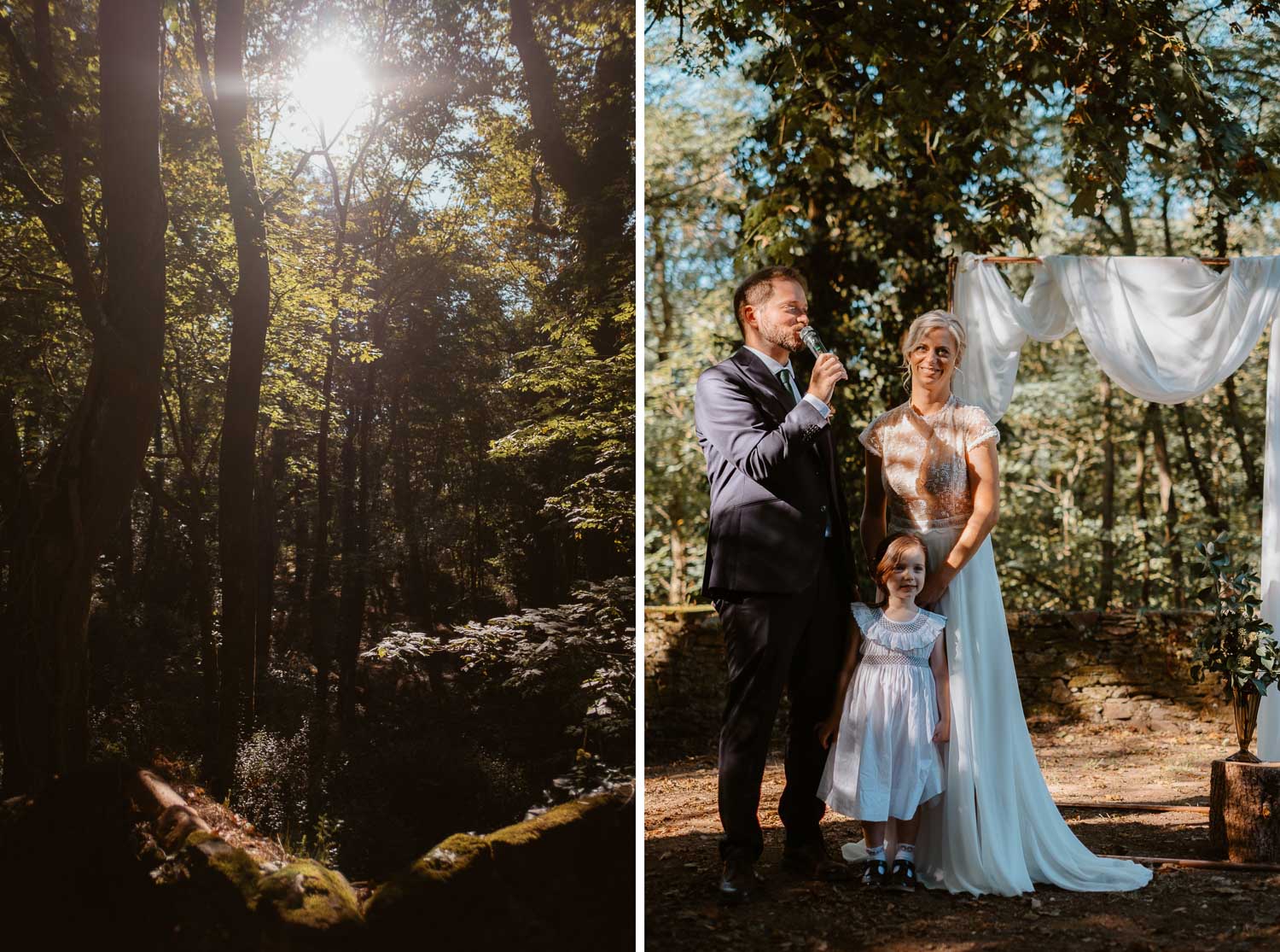 reportage photo mariage lifestyle cérémonie laïque — Domaine de la Mazure Chapelle Basse Mer