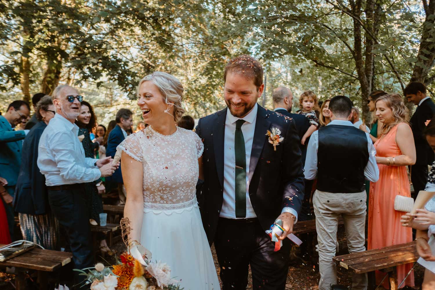 reportage photo mariage lifestyle cérémonie laïque — Domaine de la Mazure Chapelle Basse Mer