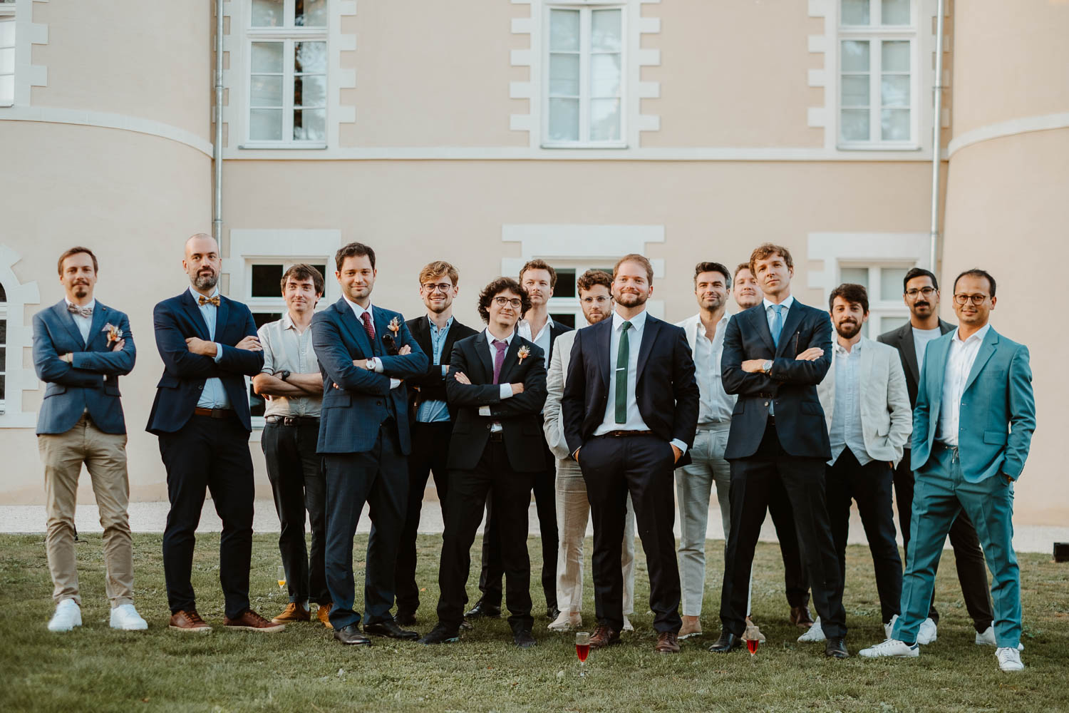 reportage photo groupe mariage— Domaine de la Mazure Chapelle Basse Mer