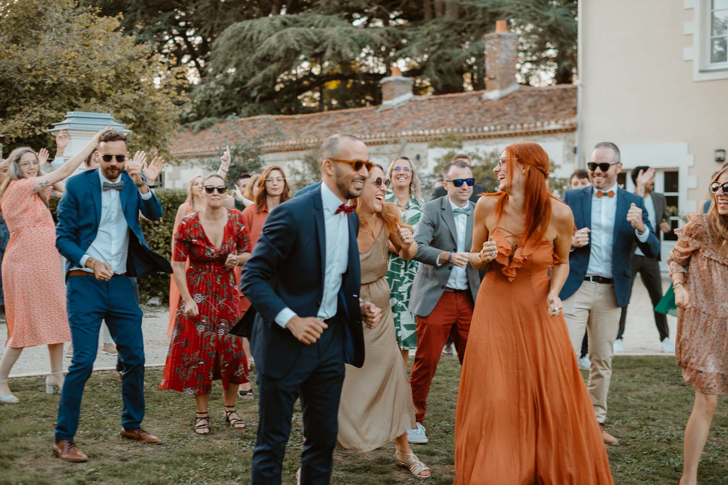 danse flash mob fun cocktail mariage — Domaine de la Mazure Chapelle Basse Mer