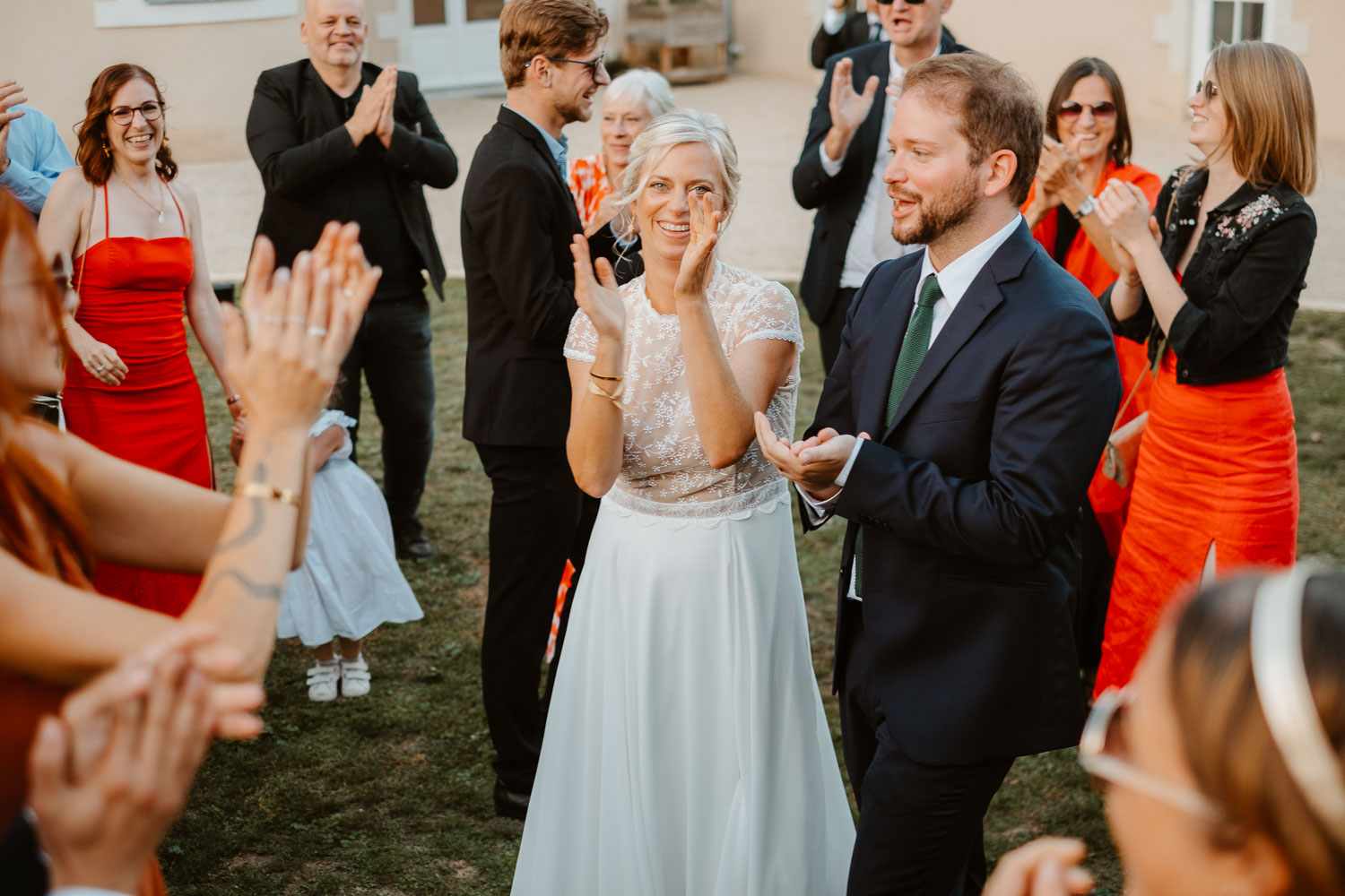 danse flash mob fun cocktail mariage — Domaine de la Mazure Chapelle Basse Mer