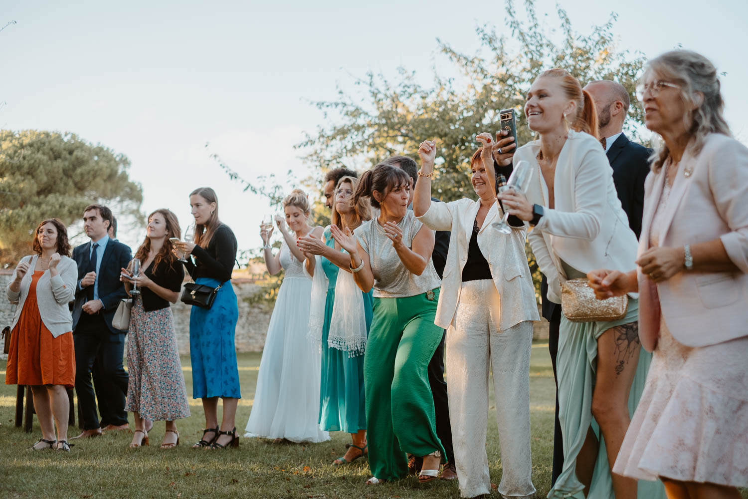 groupe musique rock & potes cocktail mariage — Château de Théon à Cozes
