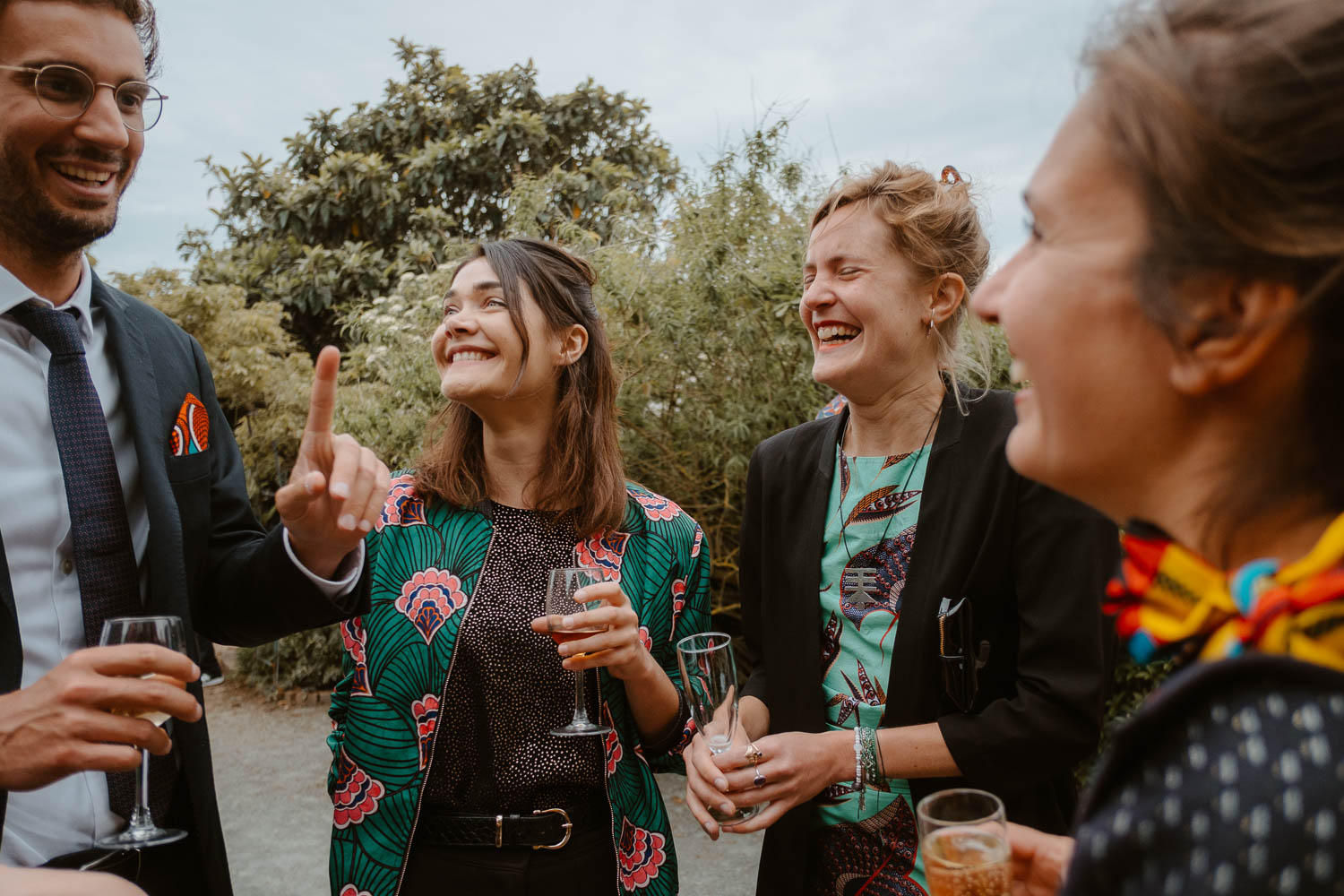 reportage photo lifestyle instants de vie cocktail mariage— Domaine de la Moinardière à Le Bernard Vendée