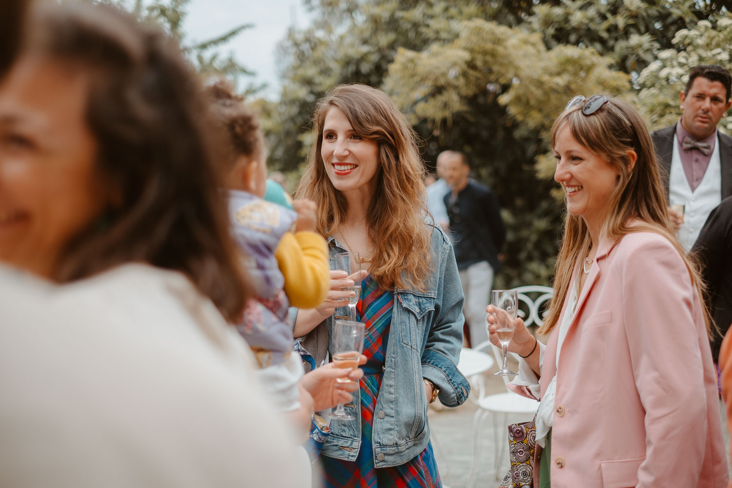 reportage photo lifestyle instants de vie cocktail mariage— Domaine de la Moinardière à Le Bernard Vendée