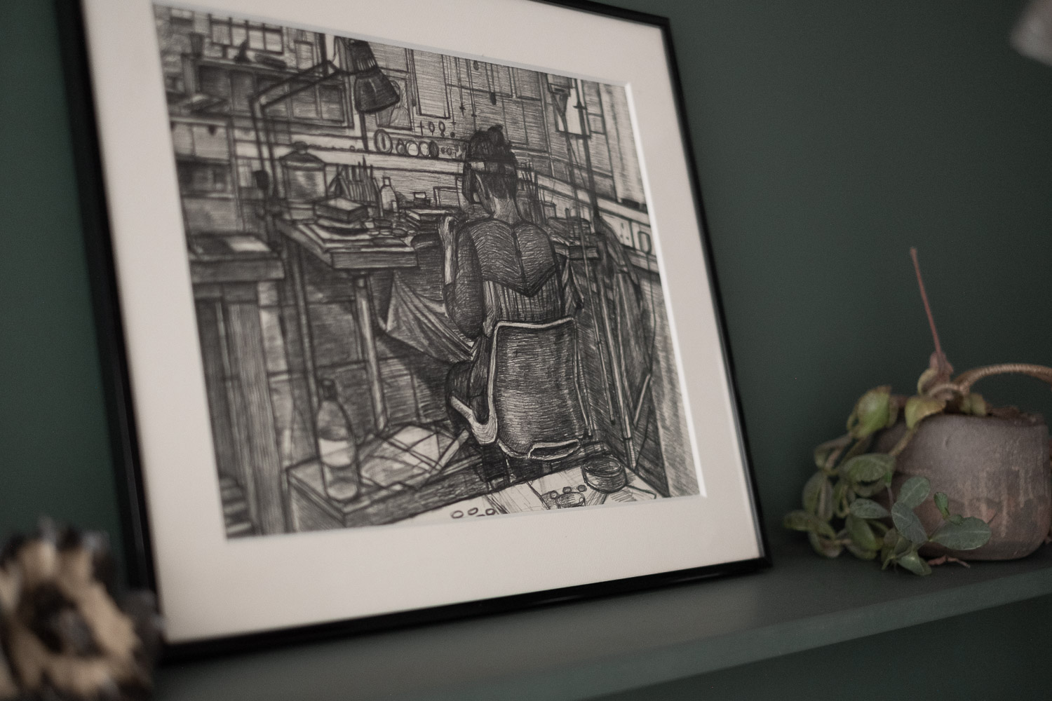 Séance photo portrait artisan créateur boutique atelier Helene Turbé Joaillère Bijoux à Nantes