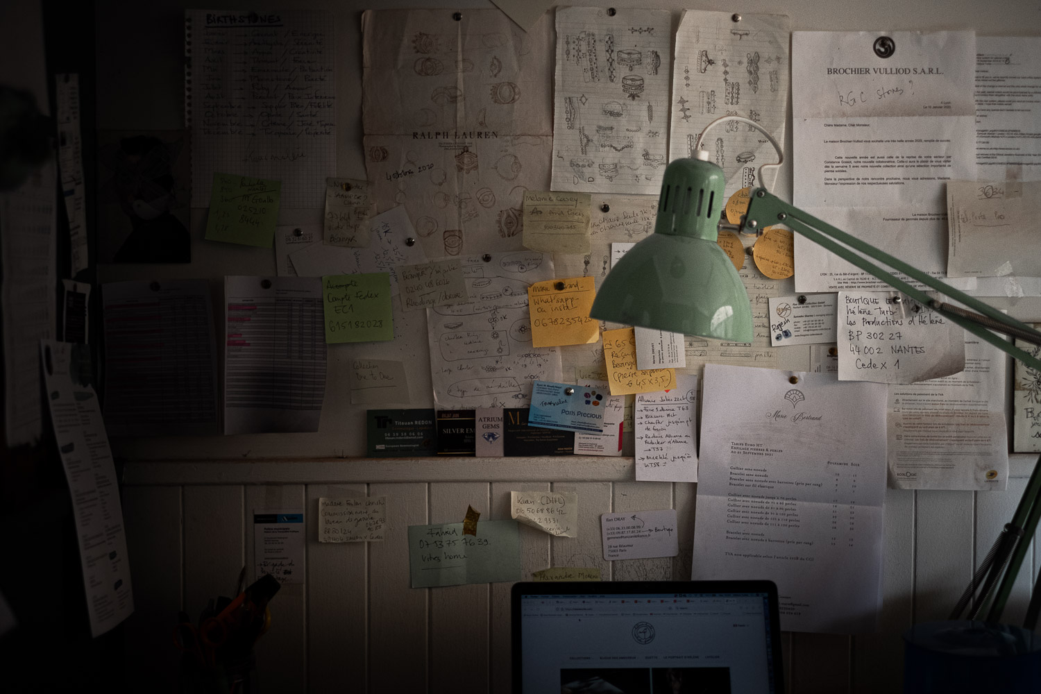 Séance photo portrait artisan créateur boutique atelier Helene Turbé Joaillère Bijoux à Nantes