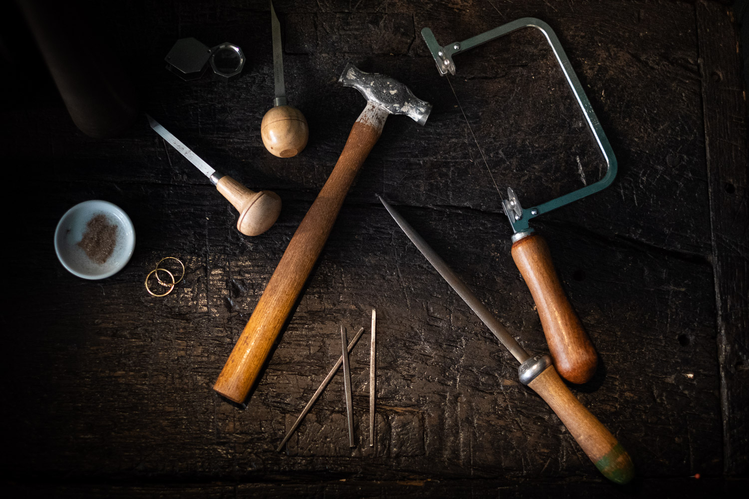 Séance photo portrait artisan créateur boutique atelier Helene Turbé Joaillère Bijoux à Nantes