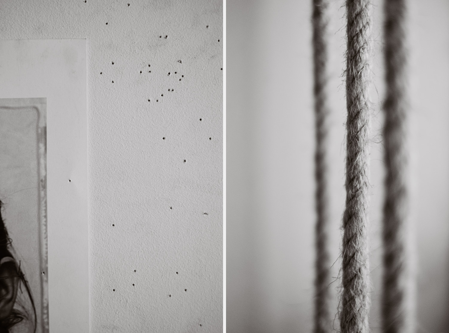 Séance N&B photo portrait artisan créateur boutique atelier Helene Turbé Joaillère Bijoux à Nantes