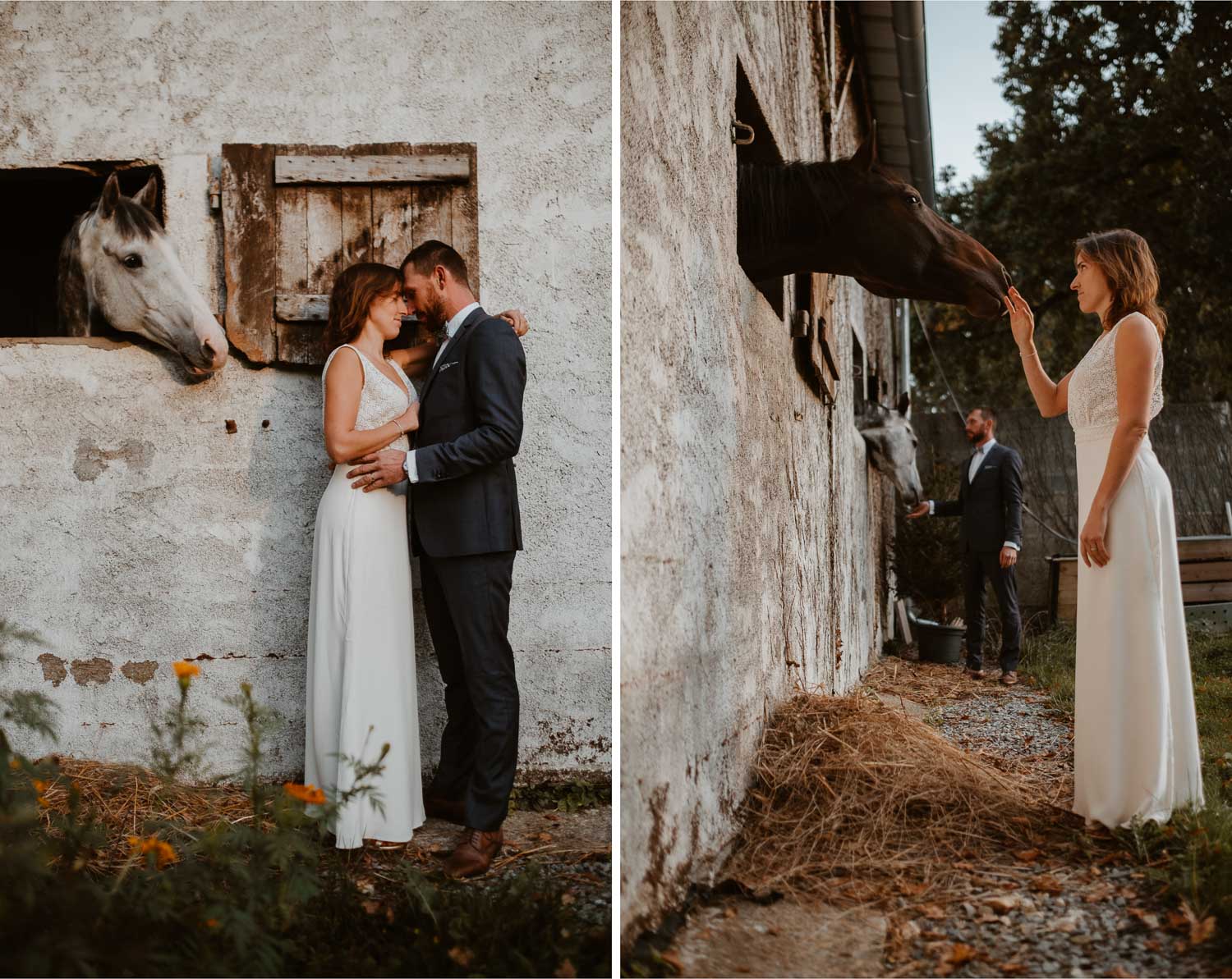 Séance photo de couple day after mise en scène en pays de la loire (44)
