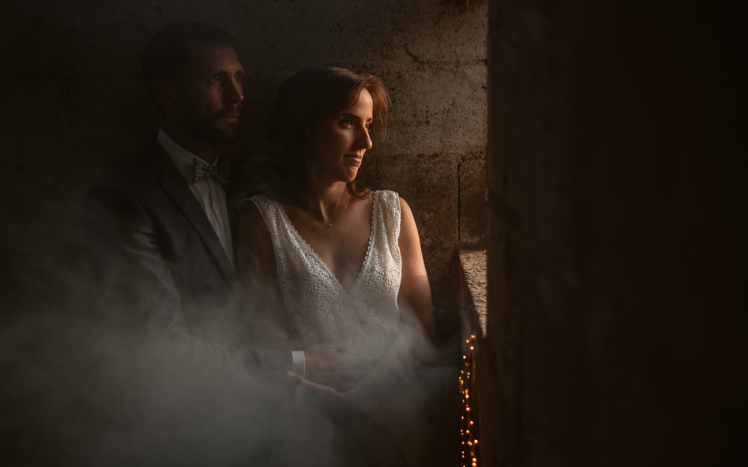 Séance photo de couple day after mise en scène thème onirique décalé en pays de la loire (44)