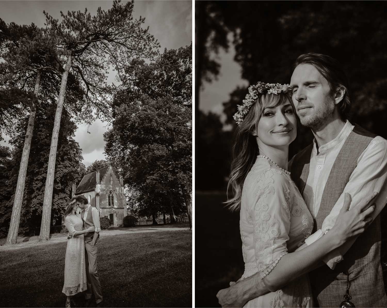 Séance photo couple américain demande en mariage en pays de la loire (49) - Loire Valley