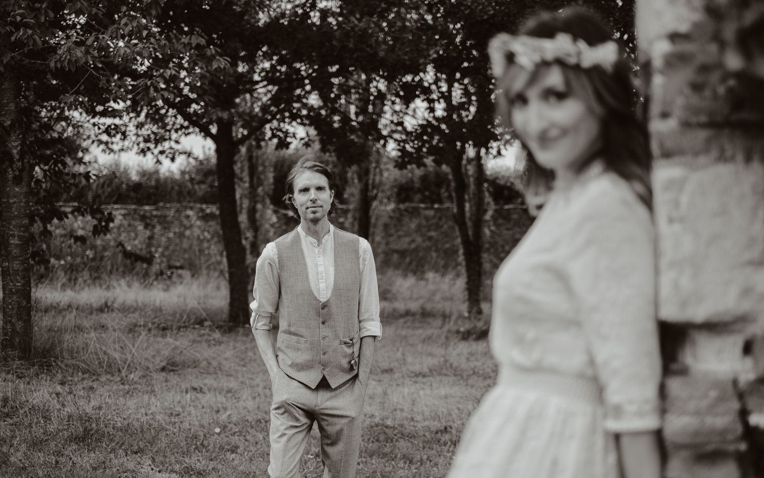 Séance photo couple américain demande en mariage en pays de la loire (49) - Loire Valley