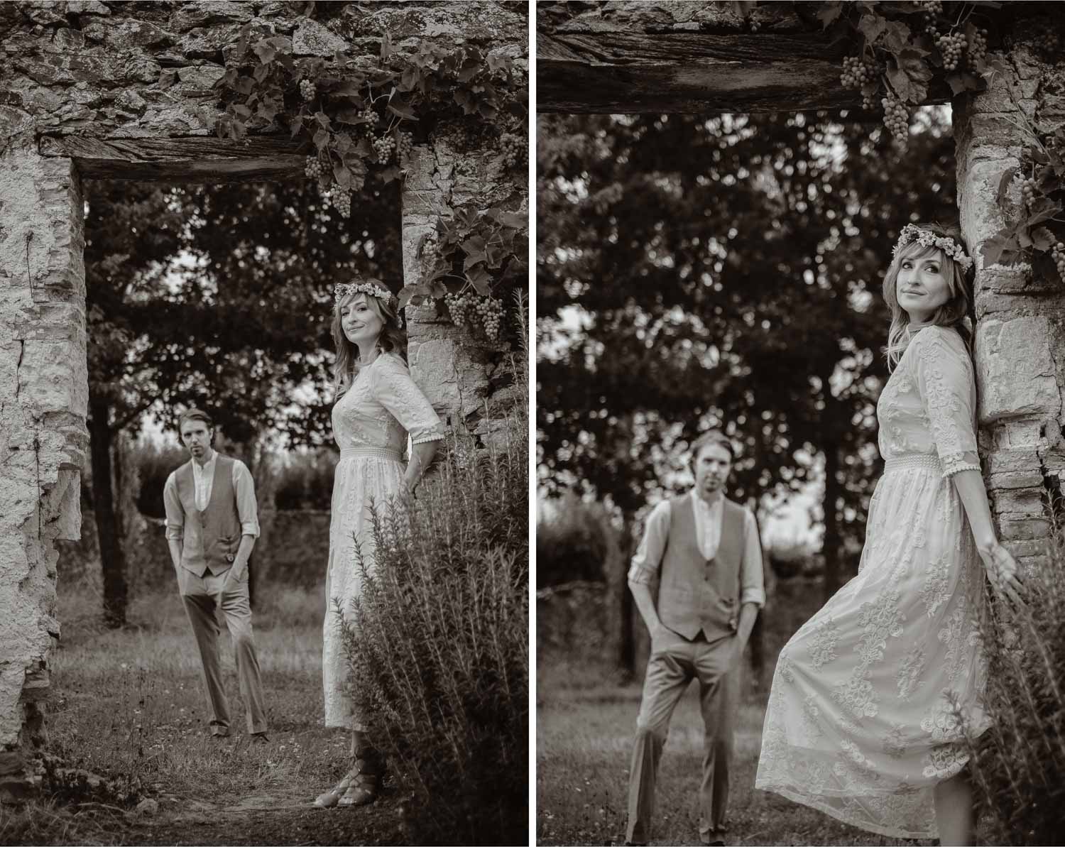 Séance photo couple américain demande en mariage en pays de la loire (49) - Loire Valley