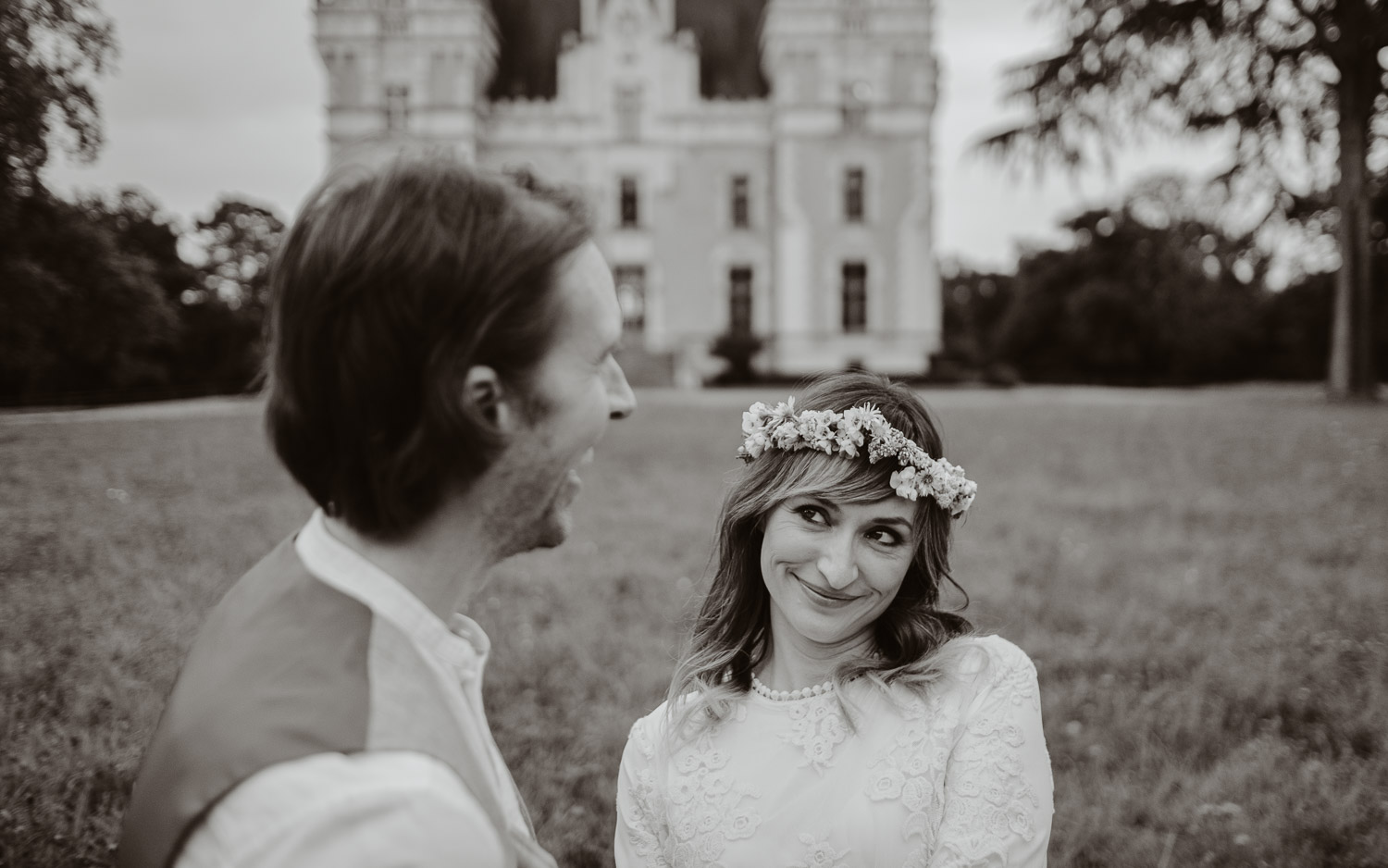 Séance photo couple américain demande en mariage en pays de la loire (49) - Loire Valley