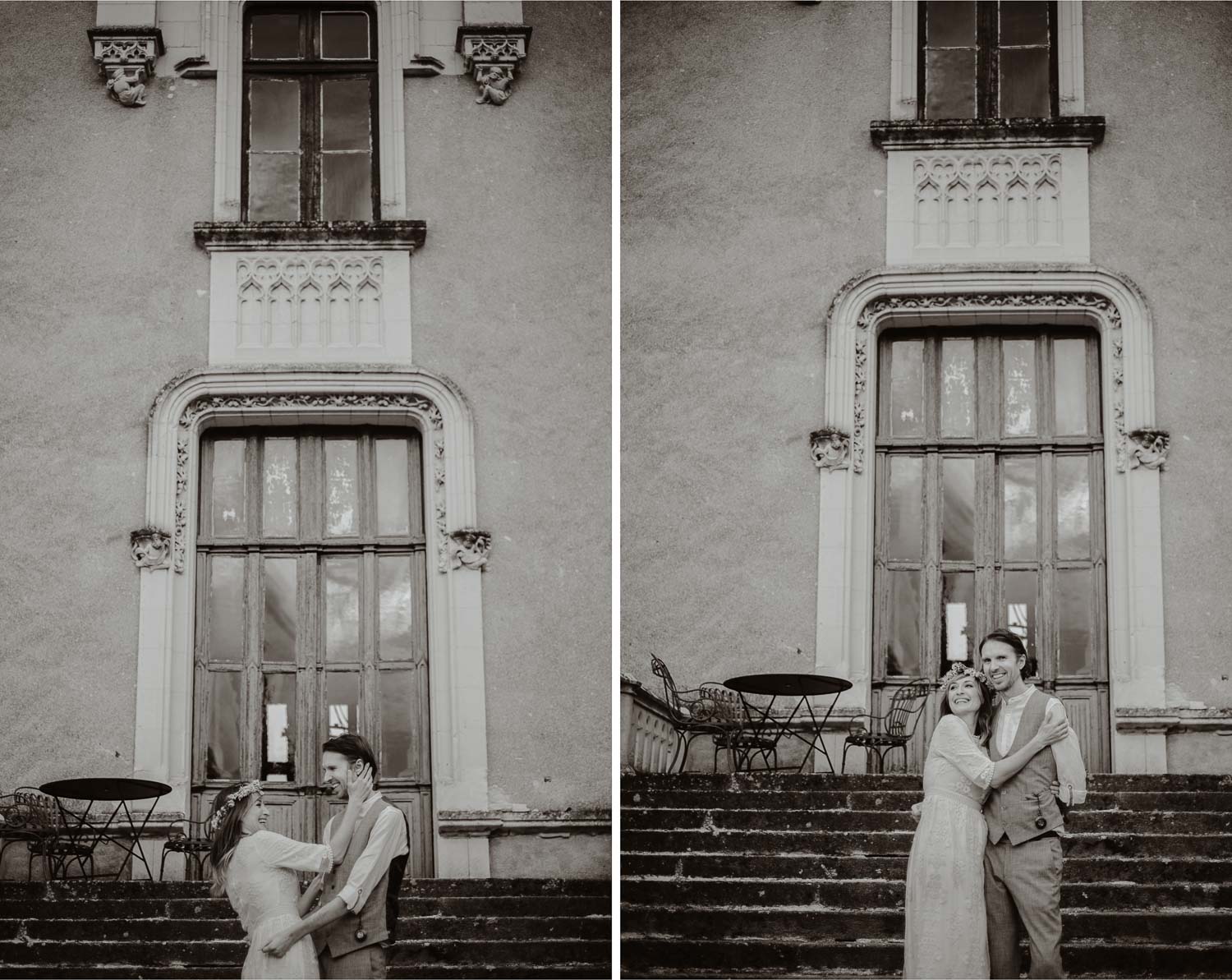Séance photo couple américain demande en mariage en pays de la loire (49) - Loire Valley