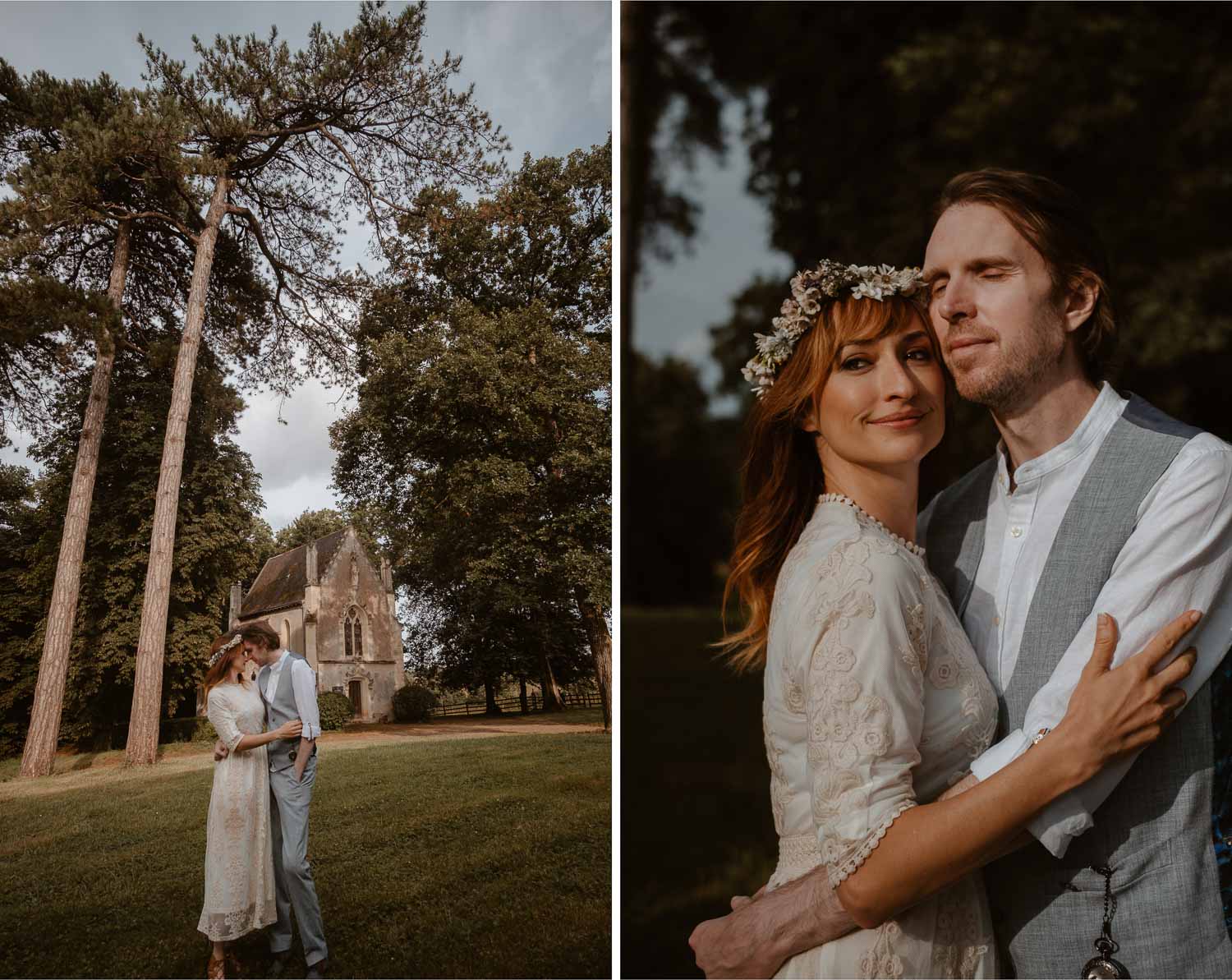 Séance photo couple amoureux engagement demande en mariage dans les Mauges (49) - Loire Valley