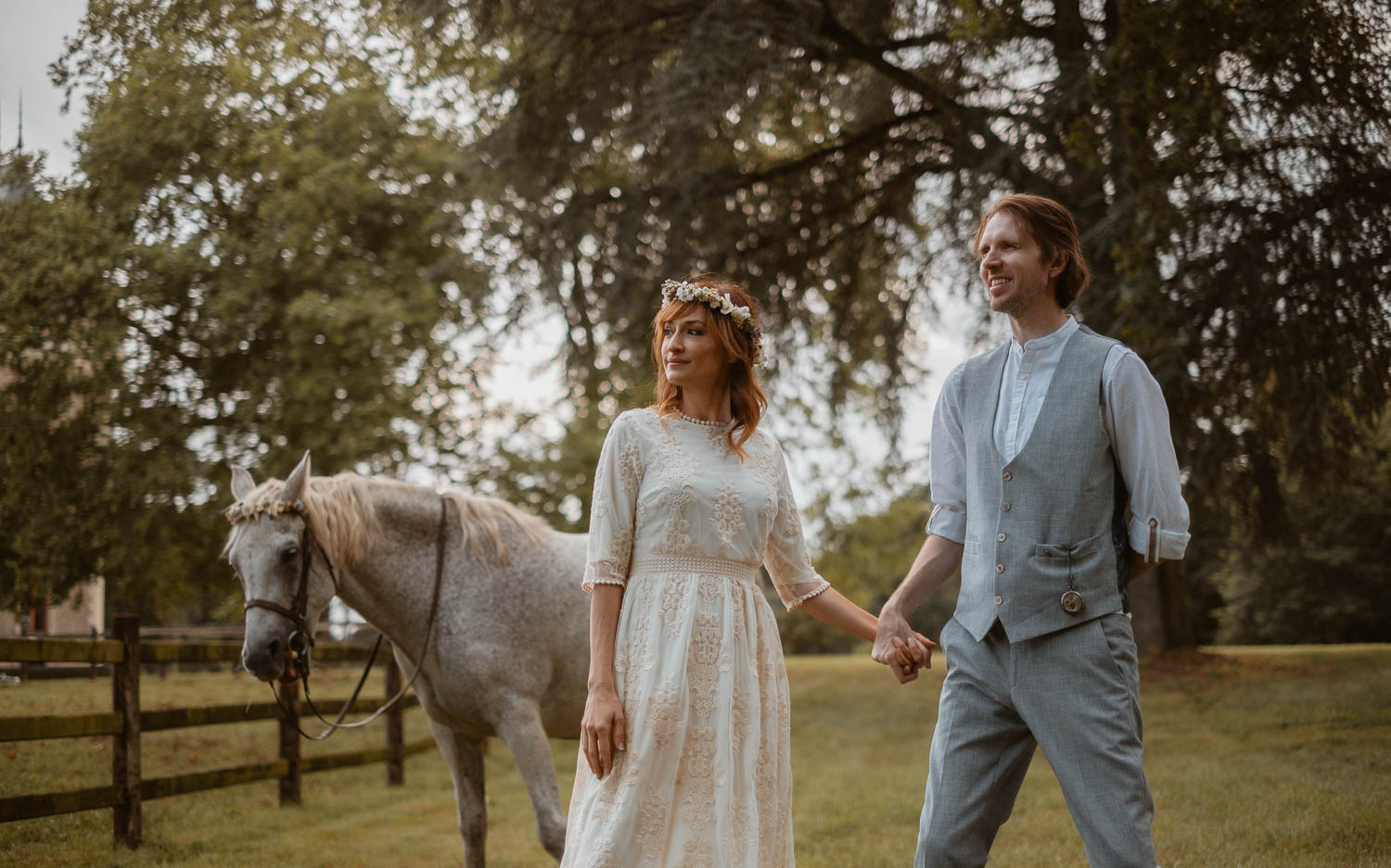 Séance photo couple amoureux engagement demande en mariage dans les Mauges (49) - Loire Valley