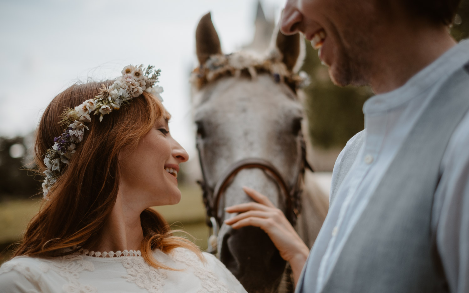 Séance photo couple amoureux engagement demande en mariage dans les Mauges (49) - Loire Valley