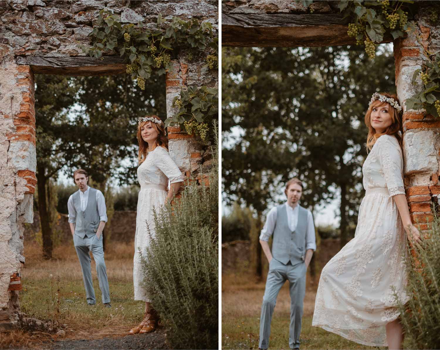 Séance photo couple amoureux engagement demande en mariage dans les Mauges (49) - Loire Valley