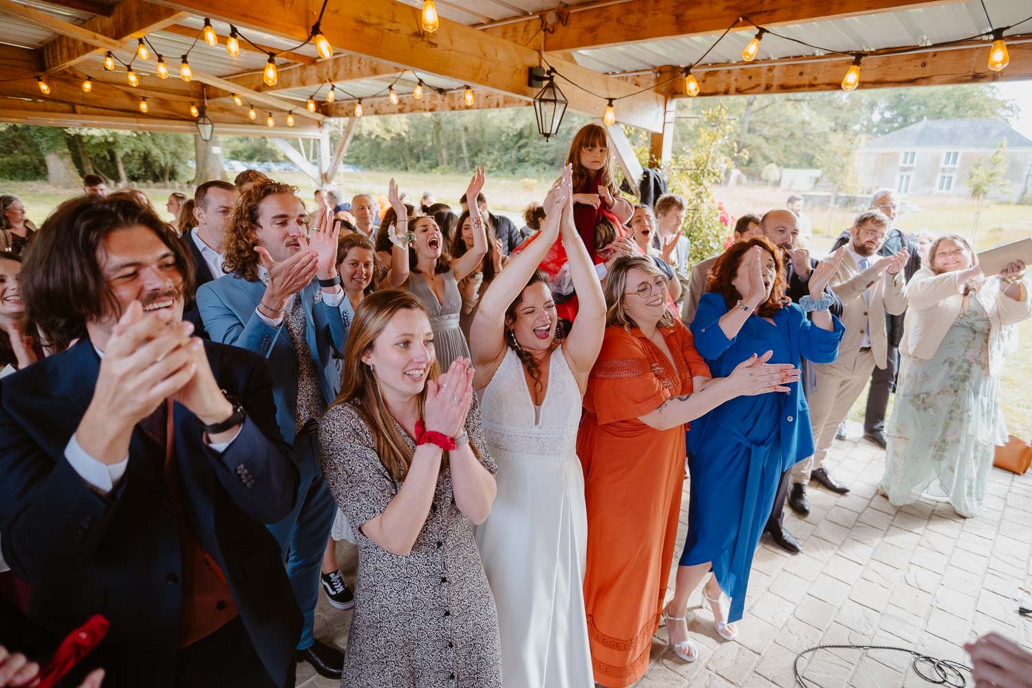 groupe musique rock & potes cocktail mariage — Château de la Forêt au Cellier