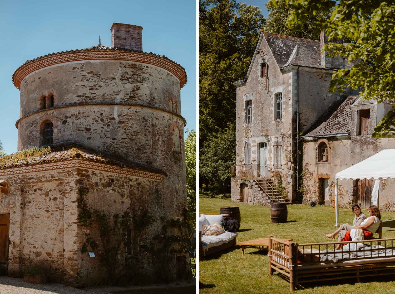 photographe mariage — reportage Château du Coing à Saint Fiacre sur Maine