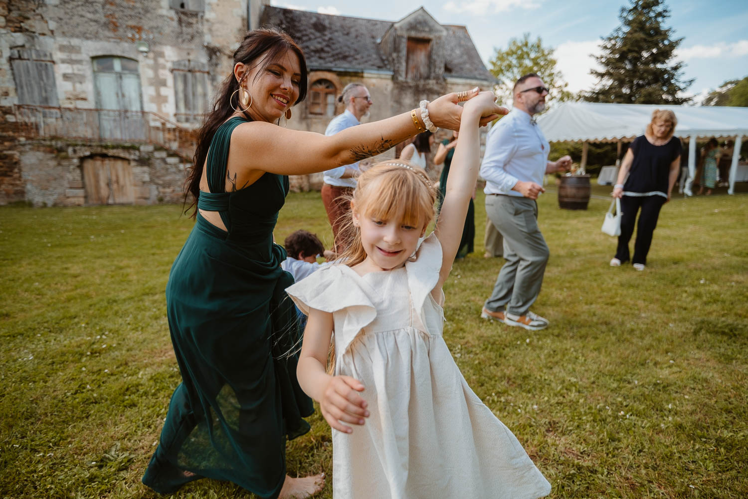 musicien jazz cocktail mariage — Château du Coing à Saint Fiacre sur Maine