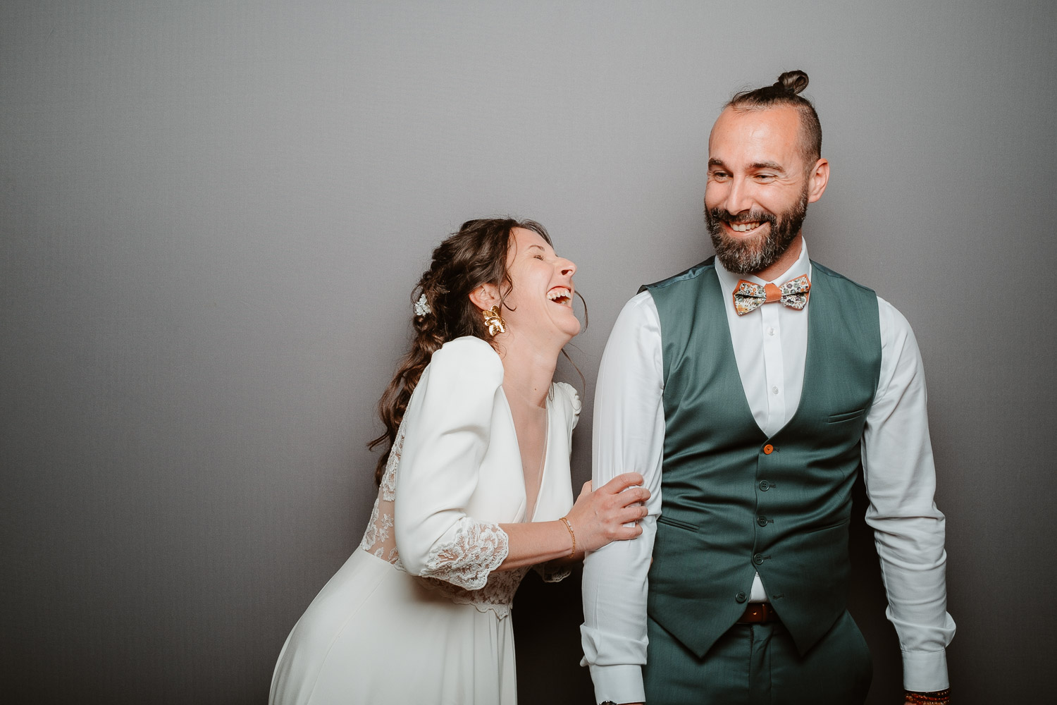 studio photo fun photomaton soirée mariage — Château du Coing à Saint Fiacre sur Maine