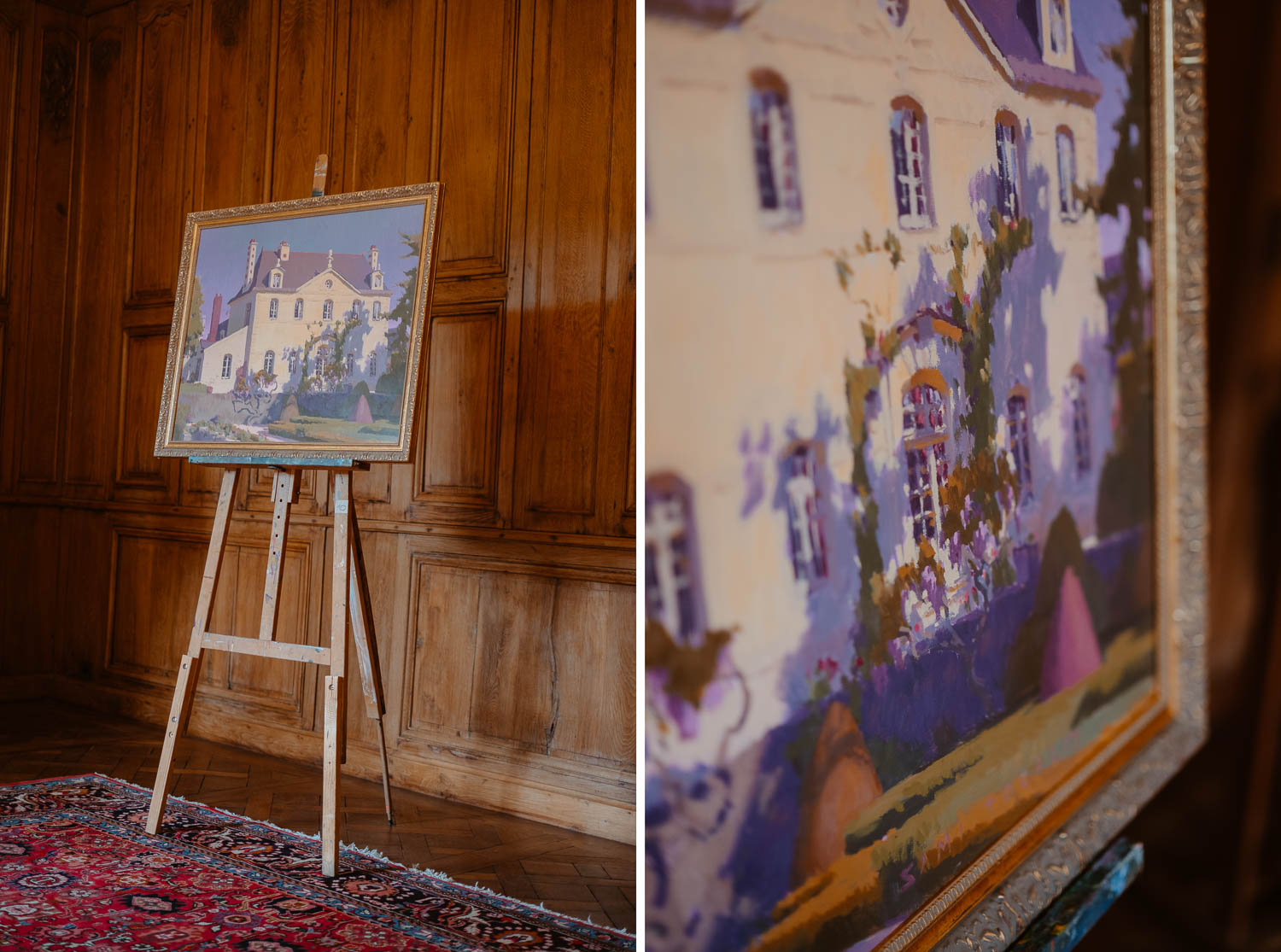 Séance photo reportage exposition artiste peintre achitecture Sami Toualit au Manoir des Lauriers